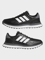 adidas Golf Black/White S2G 26 Leather Spikeless Shoes - Image 5 of 9