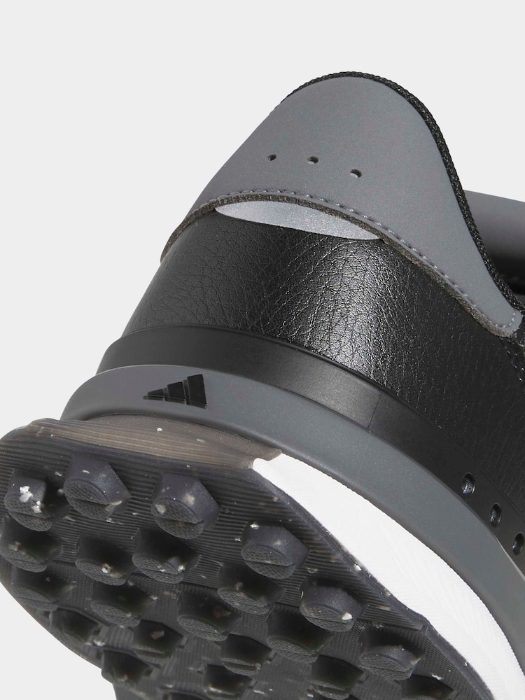 adidas Golf Black/White S2G 26 Leather Spikeless Shoes - Image 9 of 9