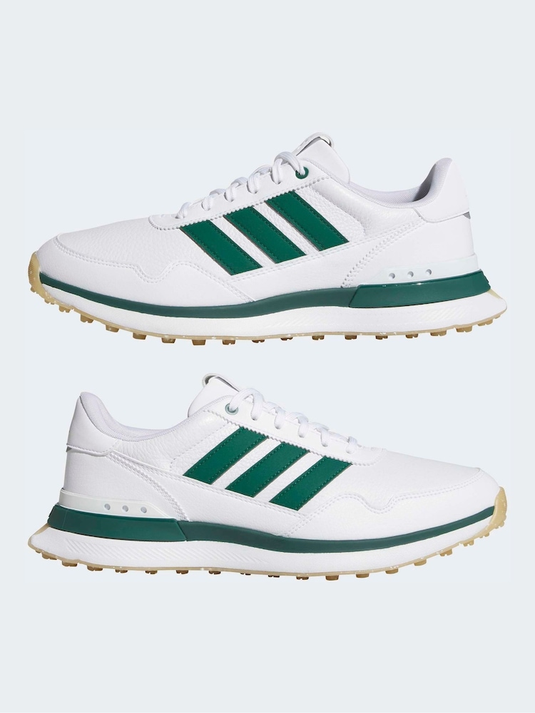 adidas gazelle silver green womens Adidas S2G Leather Men's Spikeless Golf Shoes main image 1