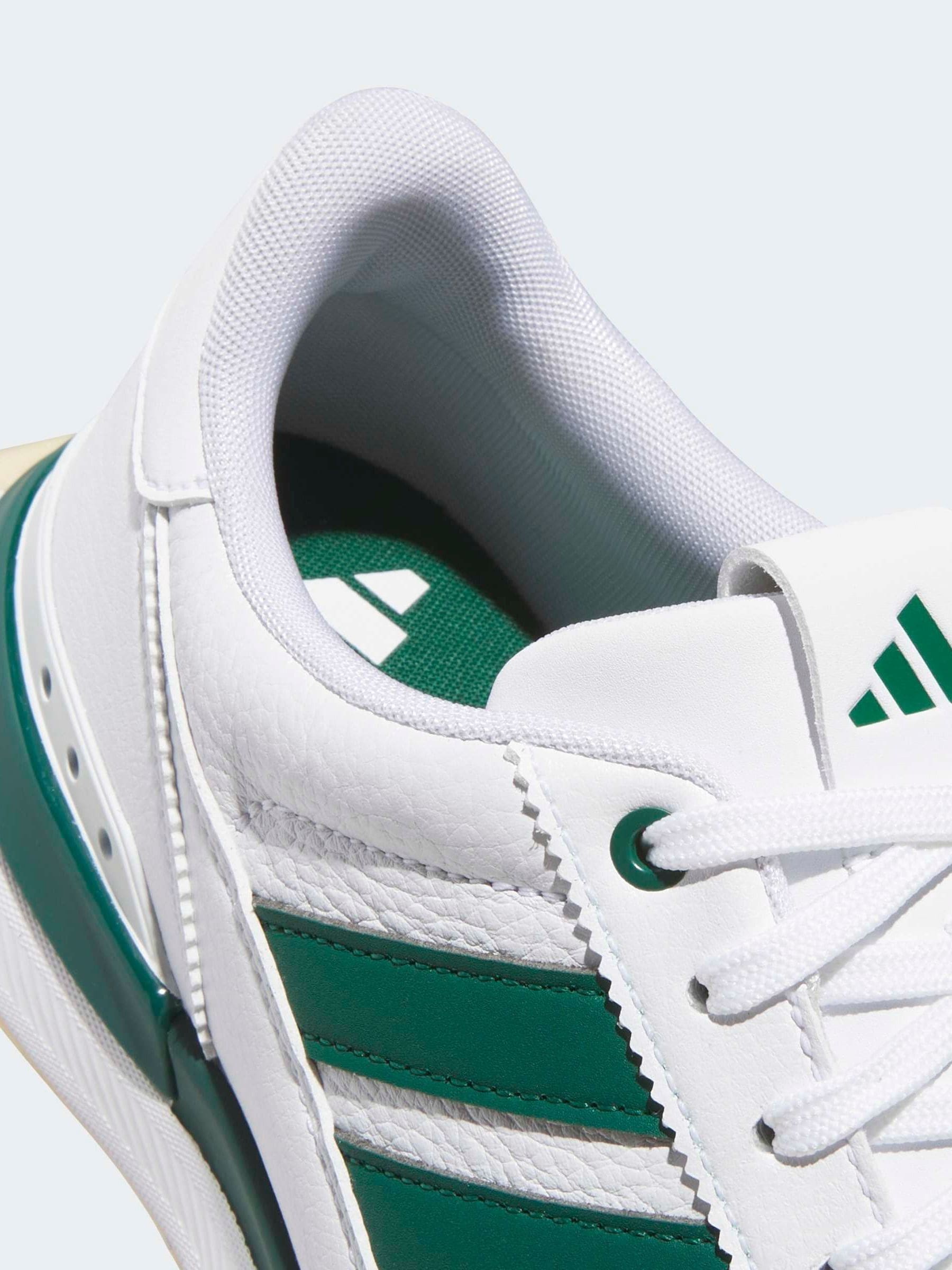 Buy adidas Golf White/Green S2G 26 Leather Spikeless Shoes from
