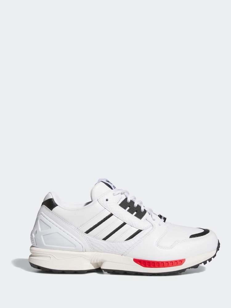 adidas Golf White ZX 8000 Shoes - Image 1 of 8
