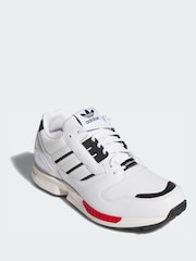 adidas Golf White ZX 8000 Shoes - Image 3 of 8