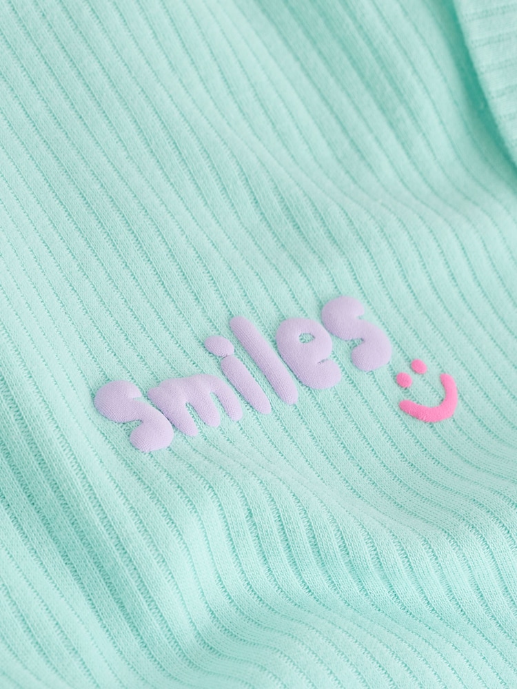 Multi Bright Coloured - Jersey Baby Krátký overal 4 Pack - Obrázek 15 z 15