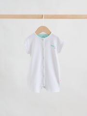 Multi Bright Coloured - Jersey Baby Krátký overal 4 Pack - Obrázek 9 z 15