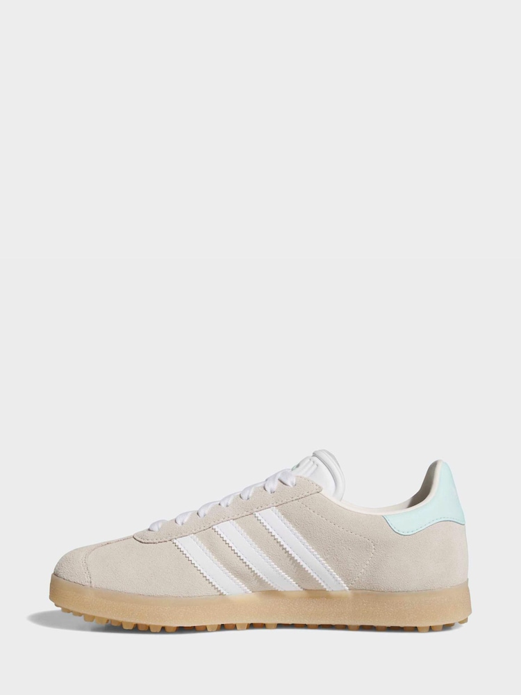 adidas Golf Chalk White Gazelle Spikeless Shoes - Image 2 of 8