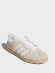 adidas Golf Chalk White Gazelle Spikeless Shoes - Image 4 of 8