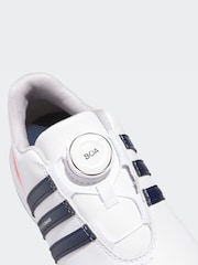 adidas Golf White/Blue Tour 360 24 Boa Kids Shoes - Image 9 of 10
