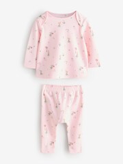 Pink Ditsy Top 2 Piece - Image 1 of 1