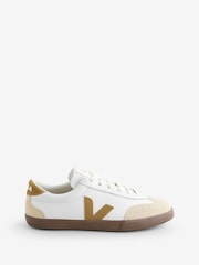Veja Tent Bark Volley White Trainers - Image 1 of 1