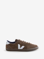 Veja Eagle Swan Eagle Suede Volley Brown Trainers - Image 1 of 1