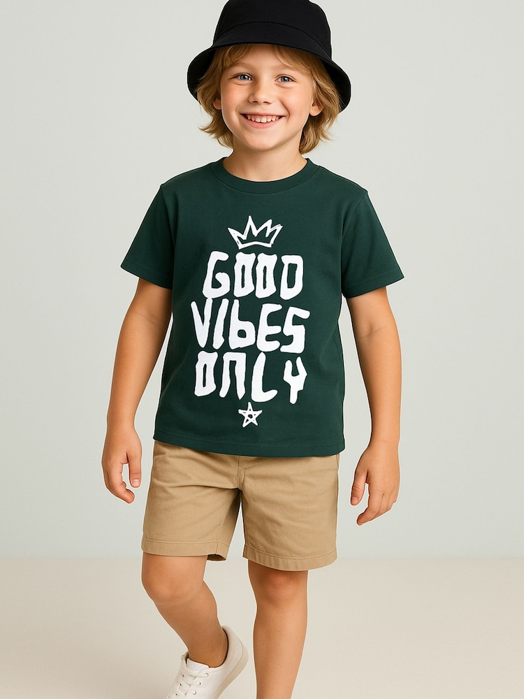 Religion Bottle Green Dare Devil T-Shirt - Image 2 of 4