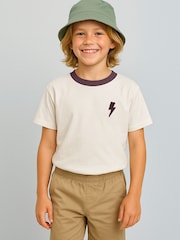 Religion Mauve Lightning Bolt T-Shirt - Image 1 of 4