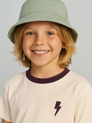 Religion Mauve Lightning Bolt T-Shirt - Image 3 of 4