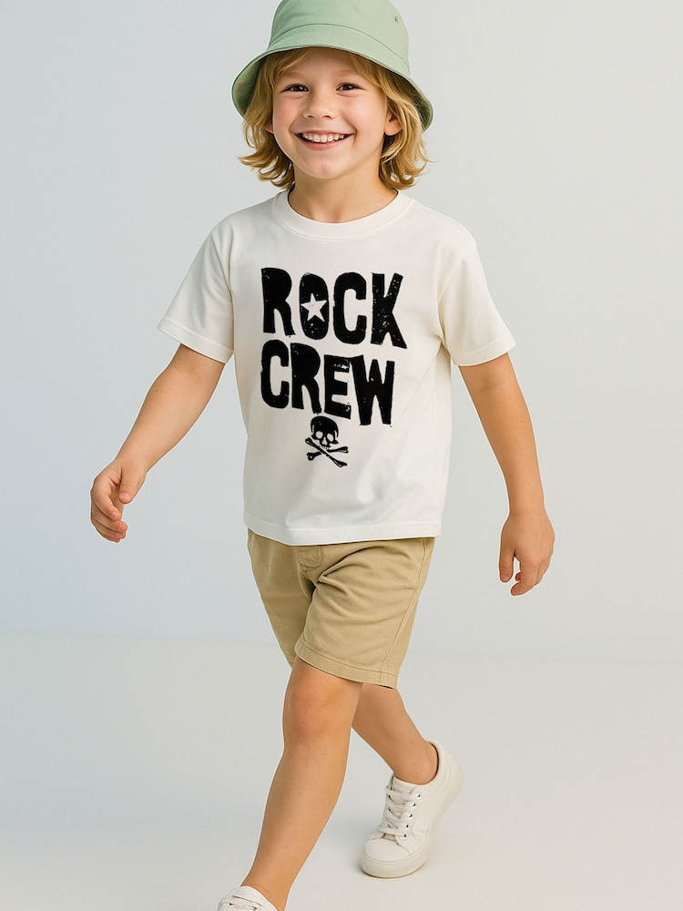 Religion Off White Rock Crew T-Shirt - Image 1 of 4