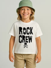Religion Off White Rock Crew T-Shirt - Image 2 of 4
