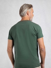 Weird Fish Green Porter Premium Graphic Print T-Shirt - Image 2 of 6