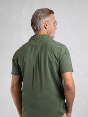 Weird Fish Green Maxwell Seersucker Shirt - Image 2 of 6