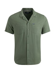 Weird Fish Green Maxwell Seersucker Shirt - Image 5 of 6