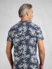Weird Fish Blue Howes Printed T-Shirt - Image 2 of 6