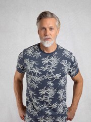 Weird Fish Blue Howes Printed T-Shirt - Image 3 of 6