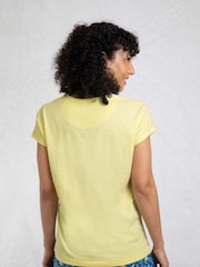 Weird Fish Yellow Coral Collage Graphic Print T-Shirt - Image 2 of 6
