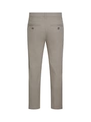 Weird Fish Cream Charleigh Textured Chino Trousers - Image 8 of 8