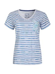 Weird Fish Blue Ericak Printed Pocket T-Shirt - Image 6 of 7