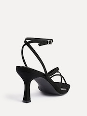 Linzi Black Reflect Wide Fit Strappy Heeled Sandals - Image 3 of 5