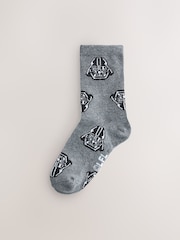 Pack de 3 pares de calcetines tobilleros de Star Wars de Gap - Imagen 5 de 7