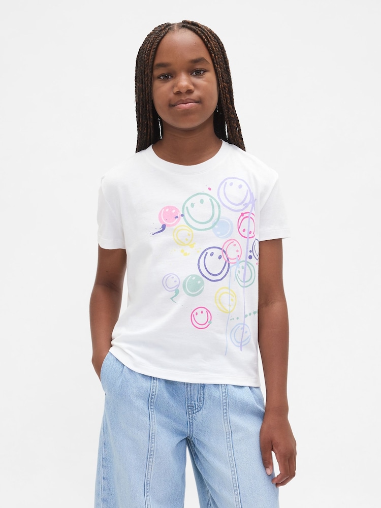 Gap Graphic Crew Neck Short Sleeve T-Shirt (4-13yrs) (4-13yrs) - Imagen 1 de 4
