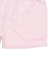 Gym King Pink Relaxed Fit Script Shorts - Image 4 of 4