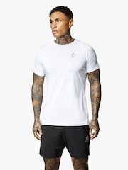 Gym King White Energy T-Shirt - Image 1 of 4