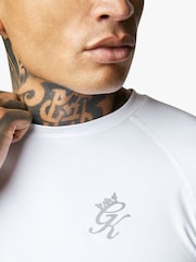 Gym King White Energy T-Shirt - Image 4 of 4