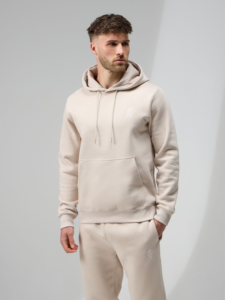 Gym King Grey Fundamental Fleece Hoodie - Image 1 of 4
