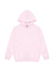 Gym King Pink Script Oversized Hoodie - Image 3 of 4