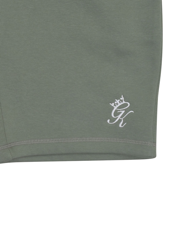 Gym King Green Fundamental Fleece Shorts - Image 4 of 4