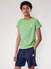Gym King Green Seamless Space Dye T-Shirt - Image 1 of 4