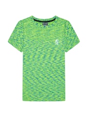 Gym King Green Seamless Space Dye T-Shirt - Image 3 of 4