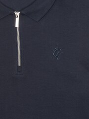 Gym King Blue Portals Texture Polo Shirt - Image 4 of 4