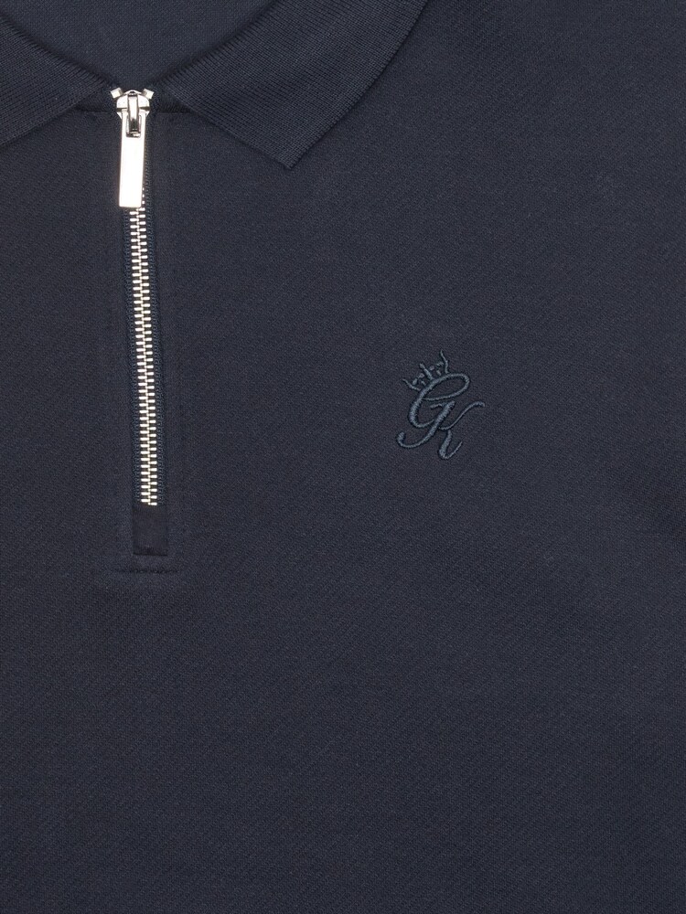 Gym King Blue Portals Texture Polo Shirt - Image 4 of 4