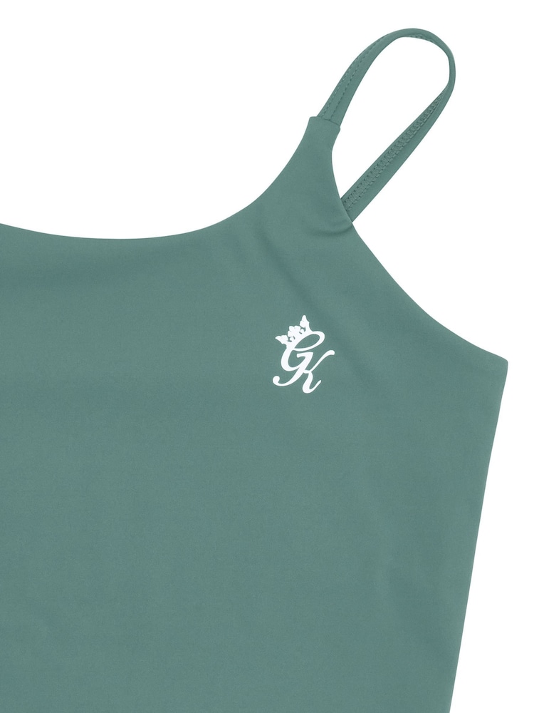 Gym King Green 365 Long Line Tank - Image 4 of 4