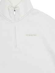 Gym King Cream 365 Raglan Sleeve Funnel Top - Image 4 of 4