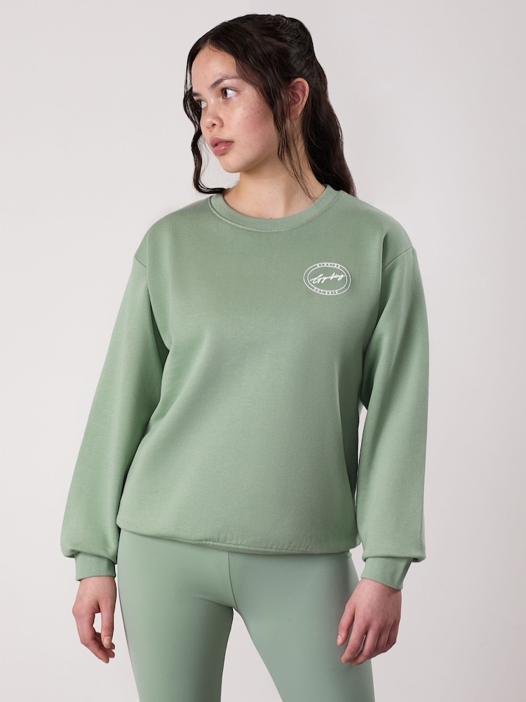 Gym King Green Origin Sweatshirt - Image 2 of 4