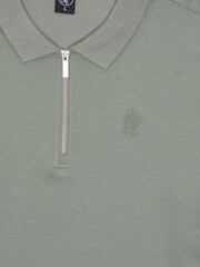 Gym King Green Portals Texture Polo Shirt - Image 4 of 4