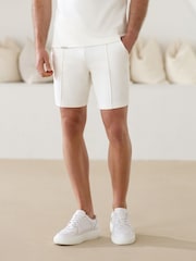Gym King White Portals Texture Shorts - Image 1 of 4