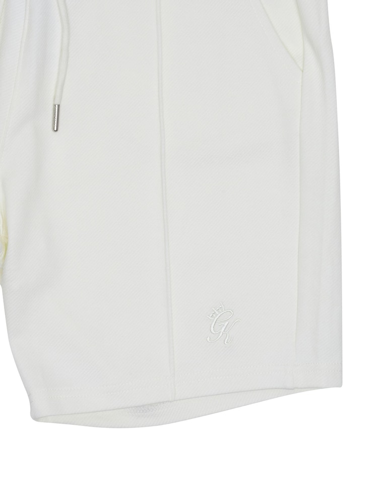 Gym King White Portals Texture Shorts - Image 4 of 4