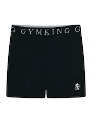 Gym King Black Impact 3" Shorts - Image 3 of 4