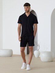 Gym King Black Signature Waffle Shirt - Image 1 of 4