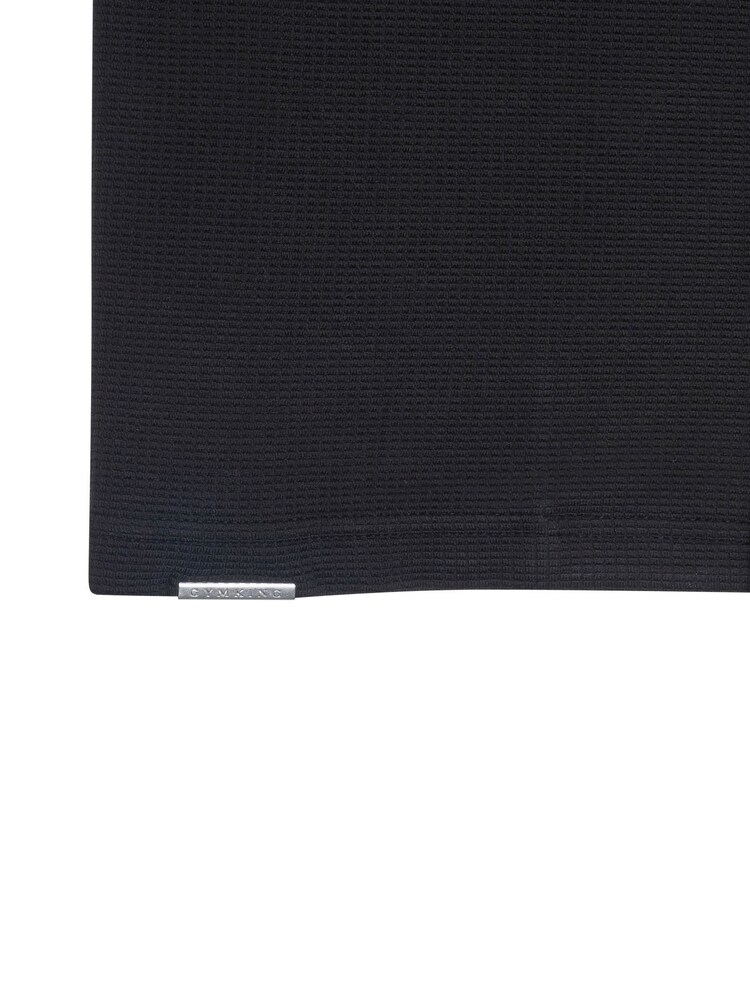 Gym King Black Signature Waffle Shirt - Image 4 of 4