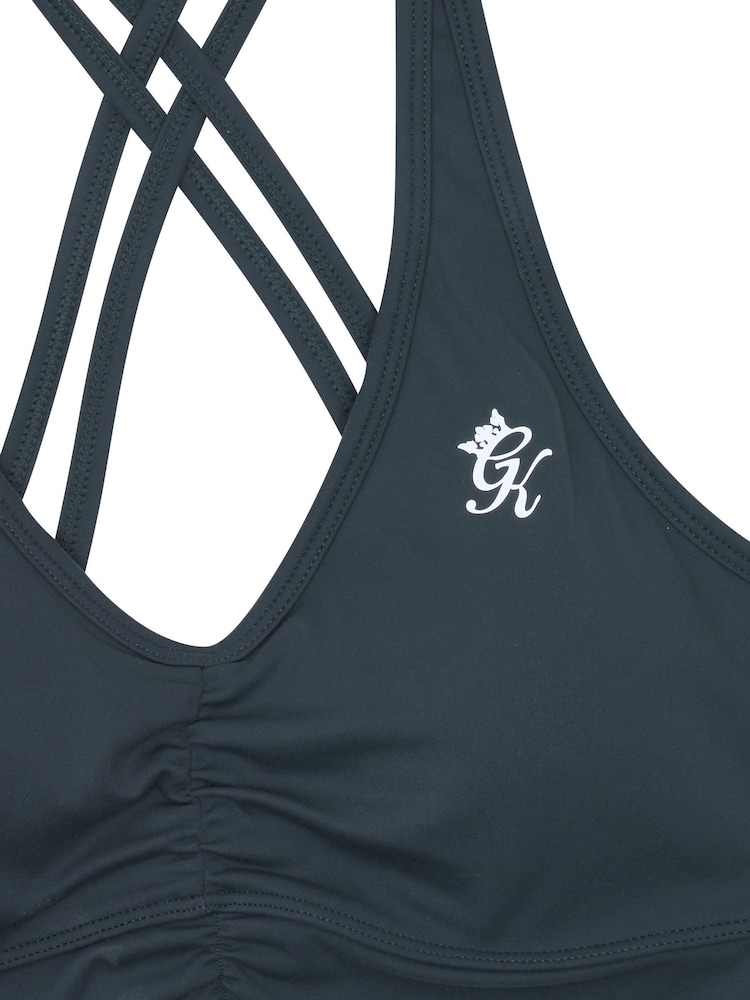 Gym King Blue 365 Scrunch Bra - Image 4 of 4